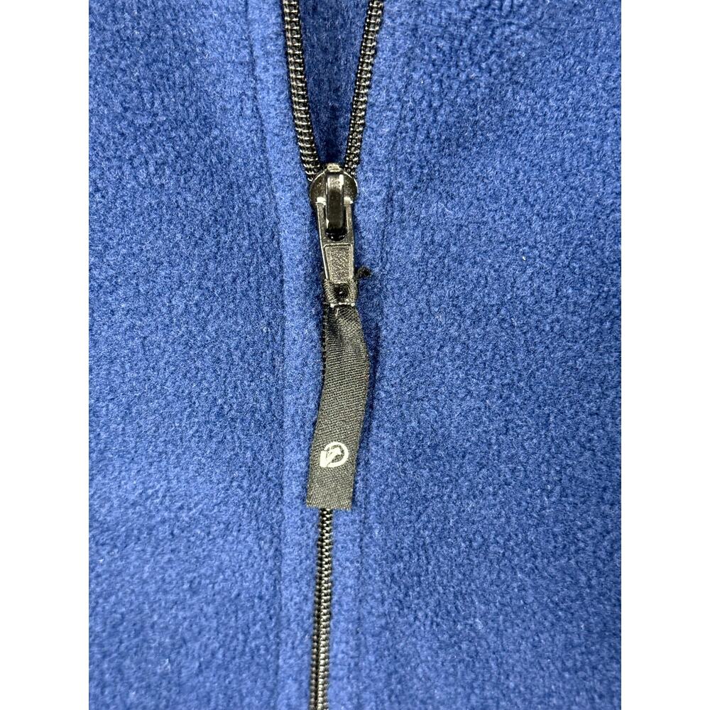 Blue Fleece Vest men's Jacket size XL Classic Golf Open Lincoln Mercury - Picture 3 of 8